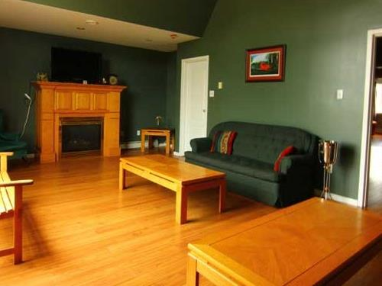 Brookdale efficiency unit sitting area